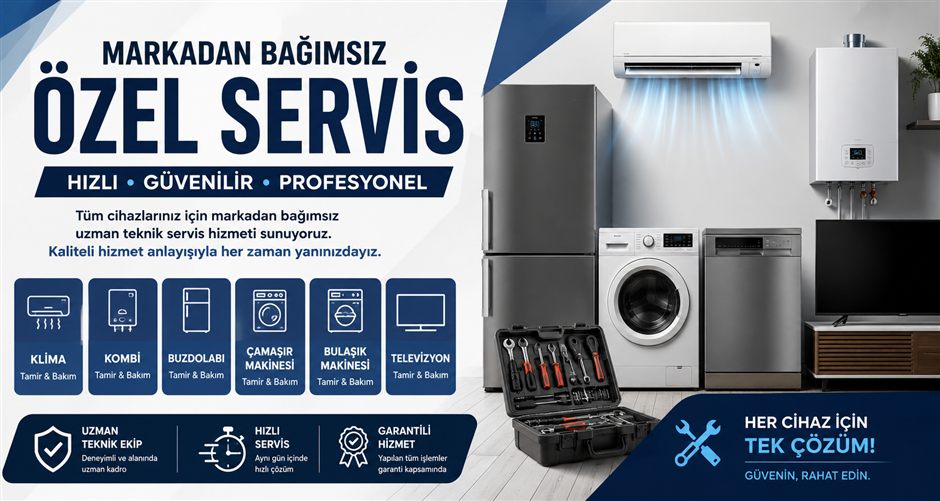 Ödemiş Tavan Tipi Klima Servisi — Ödemiş özel servis